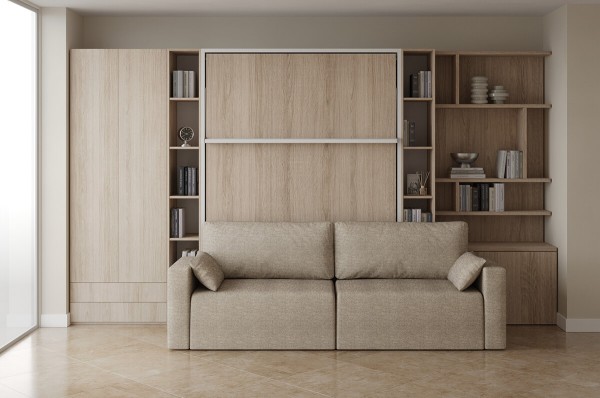 Royal Queen Wall Bed 563