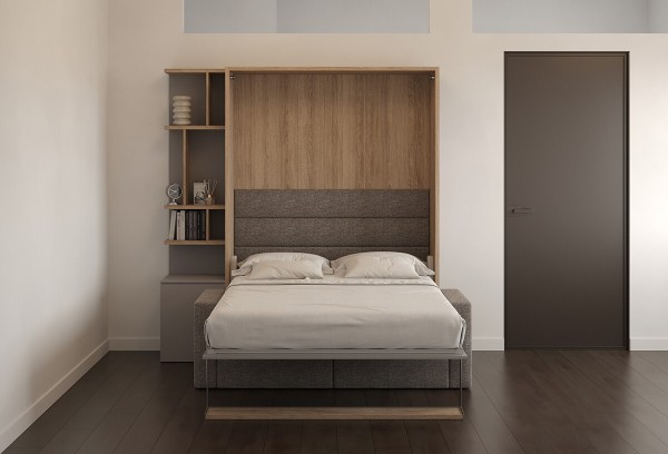 Royal Queen Wall Bed 565