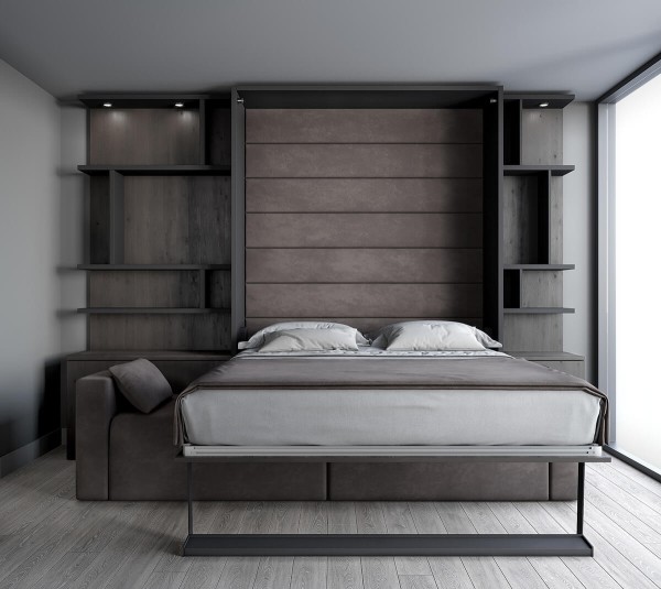 Royal Queen Wall Bed 567