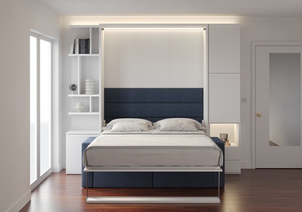 Royal Queen Wall Bed 617