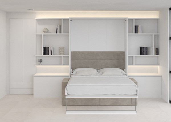 Royal Queen Wall Bed 628