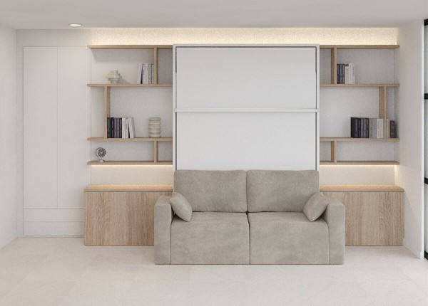 Royal Queen Wall Bed 629