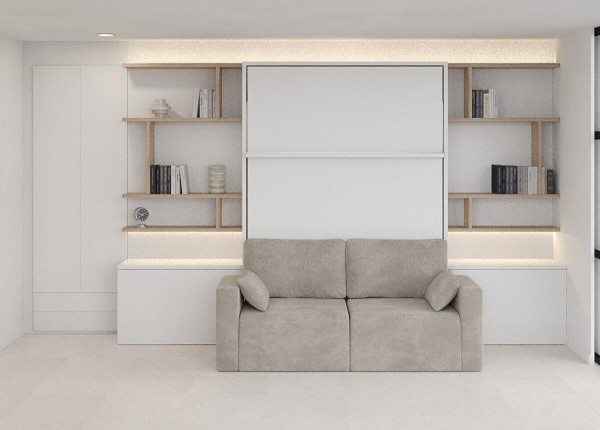 Royal Queen Wall Bed 631