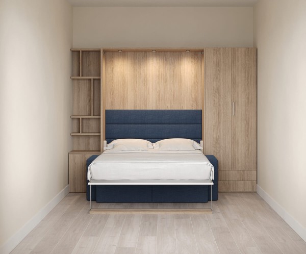 Royal Queen Wall Bed 654