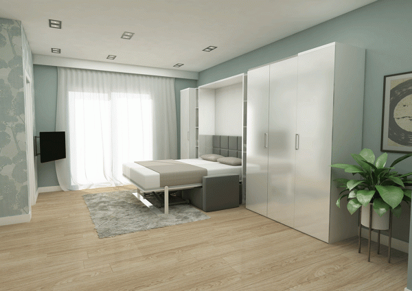 Royal Queen Wall Bed Small 1