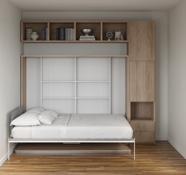 Spazio Full Size Wall Bed 7