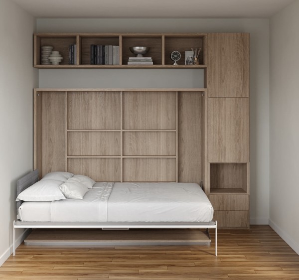 Spazio Full Size Wall Bed 9