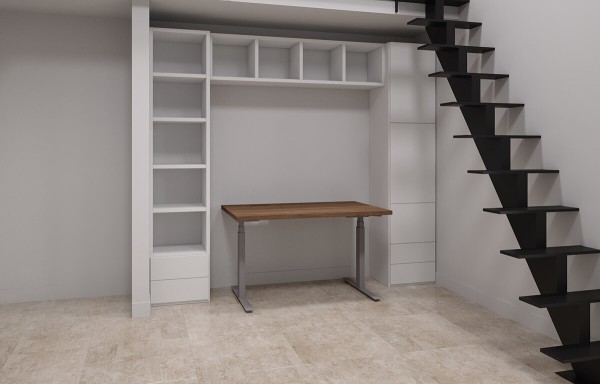 Wardrobes and Bookcase Set 4