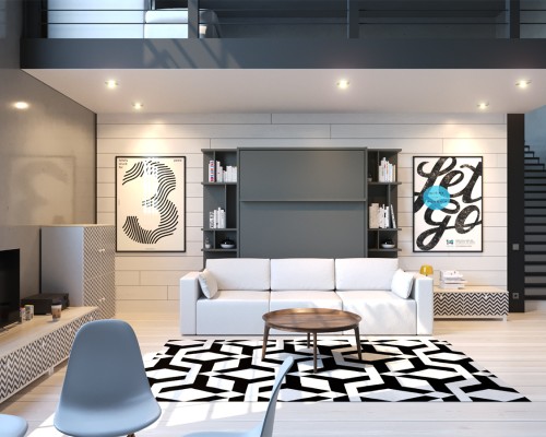 Royal Queen Wall Bed