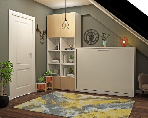 Double Fold Queen Murphy Wall Bed