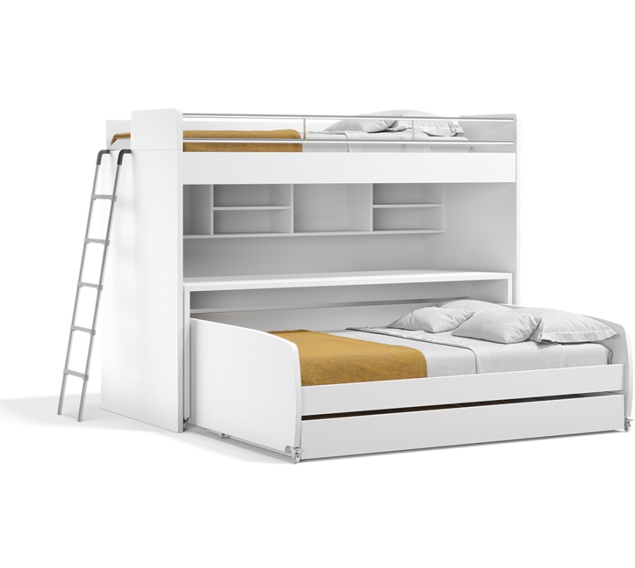 NEW Bel Mondo Twin Over Full/Full XL Bunk Bed Set