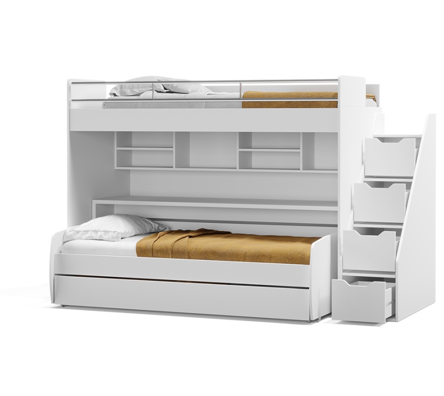 Eco Bel Mondo Twin Over Twin XL Bunk Bed Set