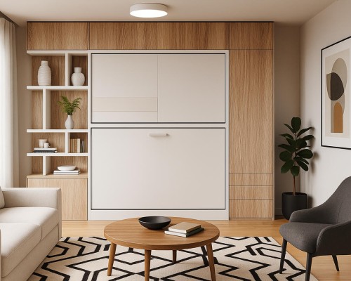 Design idea for the Parete Letto - Twin Wall Bed System inspired by West Palm Beach interiors.