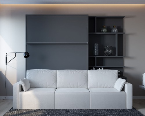 Ft. Lauderdale-styled bedroom with the Royal Queen Murphy bed.