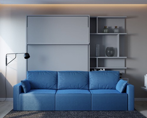 New York-styled room showcasing the Royal Queen Murphy bed.