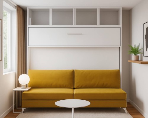 Fort Lauderdale-inspired detail shot of the Royal Horizontal Queen Wall Bed.