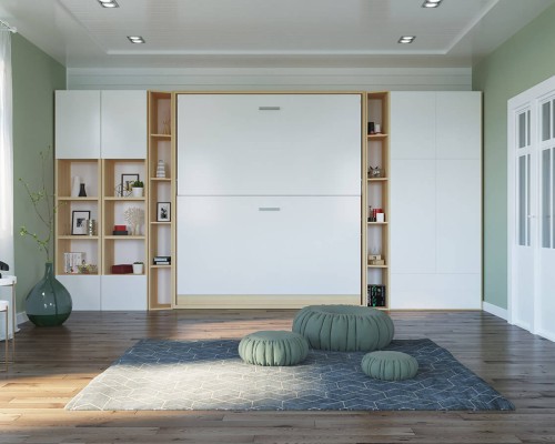 Pensiero Twin Wall Bunk Bed