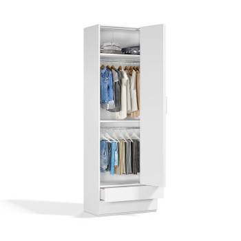 Double Wardrobe Bi-Fold Door