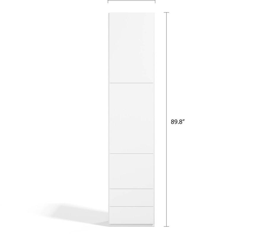 Royal Convertible Wardrobe with 2 Drawers