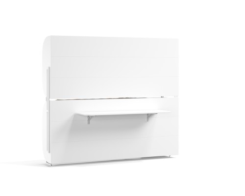 Simple Bunk Twin/Twin XL Murphy Wall Bed with Optional Foldable Table (Horizontal)