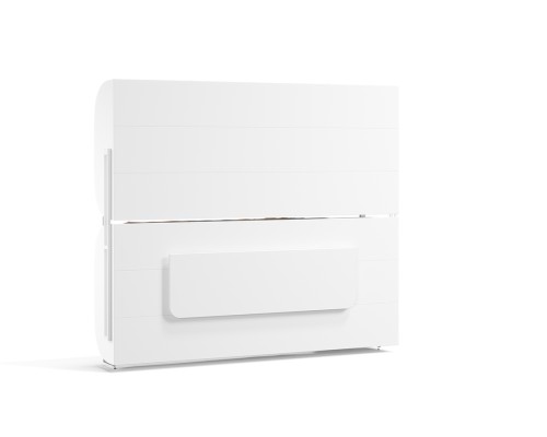 Simple Bunk Twin/Twin XL Murphy Wall Bed with Optional Foldable Table (Horizontal)