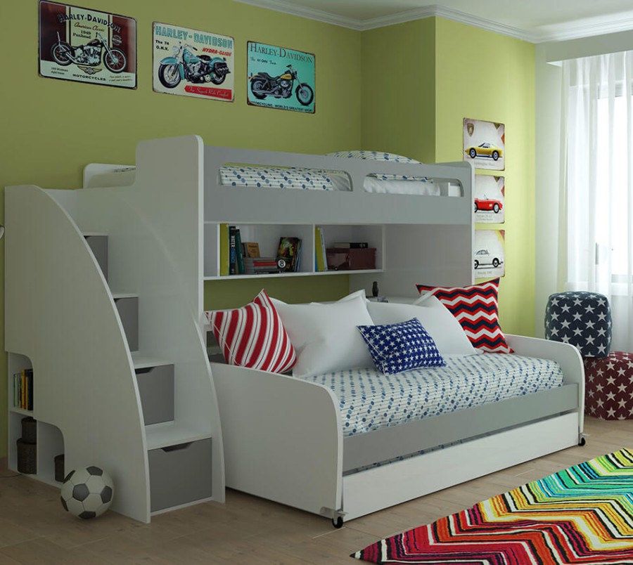 Full XL Mattress Cover and 2PC Cushion Set