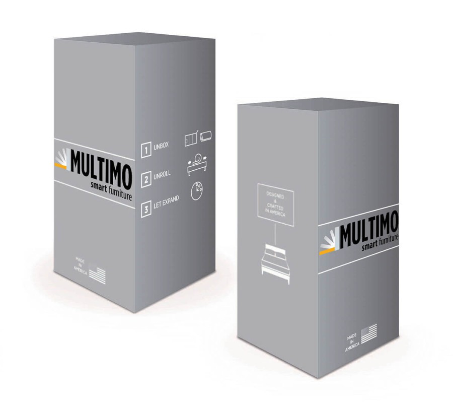 Multimo FULL 8" Memory Foam MEDIUM FIRM Mattress