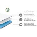 Multimo TWIN XL 6" Memory Foam Mattress