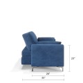 NEW Royal Vertical Queen 2 Seat Sofa