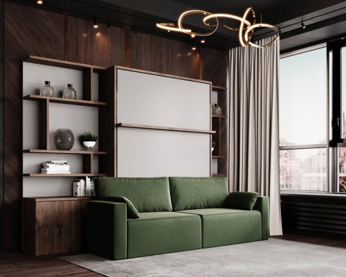 Royal Vertical Queen 2 Seat Storage Sofa