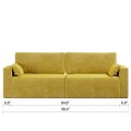 Royal Horizontal Queen 2 Seat Sofa